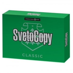 Бумага писчая SVETO COPY А4, 80 г/м, 500 л. класс "С"